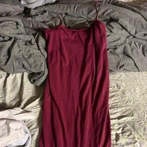 Rue21 Burgundy Mini Dress